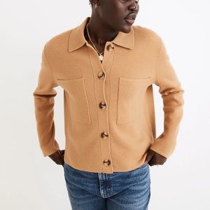 Madewell: Chore Sweater-Jacket in Medium